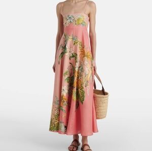 Sold Out Alemais Anika floral linen maxi dress